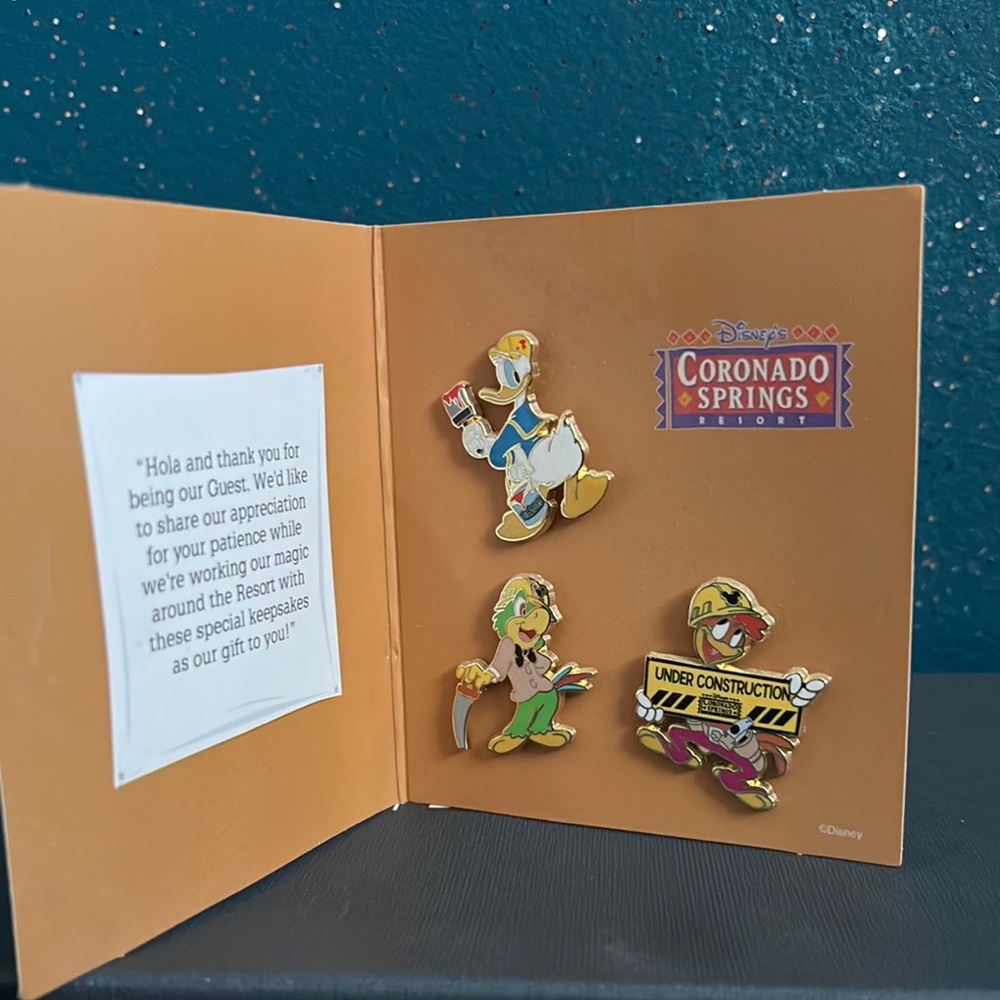 Disney Coronado Springs Resort Pin Set